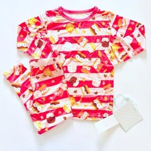 NWT Macaron and Me S’mores Pajama Set